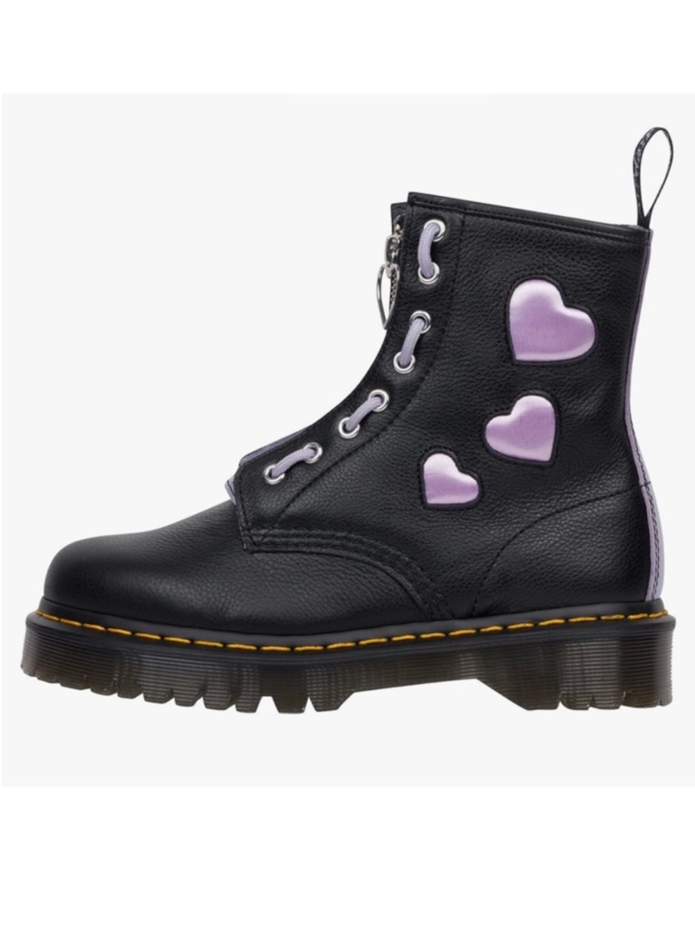 Dr. Martens 1460 Zip Heart Women’s size 8 NEW!!!